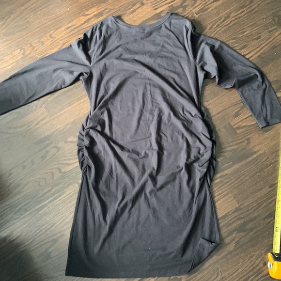 NWOT Old Navy Maternity Fitted Dress XXL Black - Picture 4 of 7